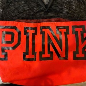 Black Athletic Pink Bag